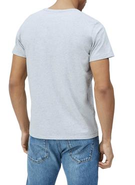 Camiseta Pepe Jeans Mig Gris Para Hombre