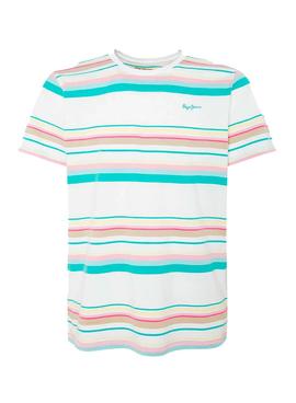 Camiseta Pepe Jeans Molly Blanco Para Mujer