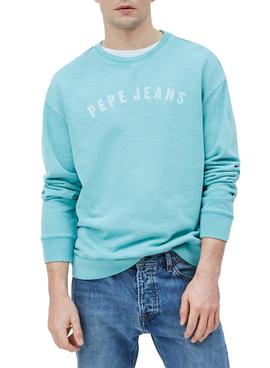 Sudadera Pepe Jeans Malik Azul Para Hombre