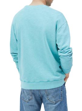 Sudadera Pepe Jeans Malik Azul Para Hombre