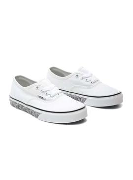 Zapatillas Vans Authentic Blanco Zebra Para Niña