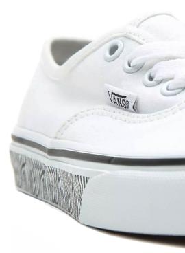 Zapatillas Vans Authentic Blanco Zebra Para Niña