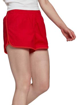 Short Adidas Classics Rojo Para Mujer