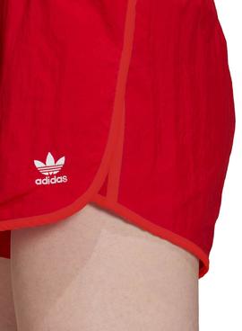 Short Adidas Classics Rojo Para Mujer