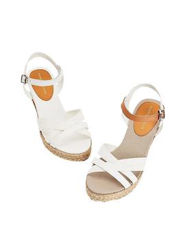 Sandalias Tommy Hilfiger Gradient Blanco Mujer