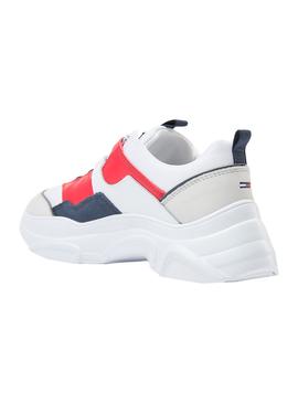 Zapatillas Tommy Jeans Lightweight Blanco Mujer