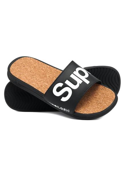 Chanclas Superdry Cork Crewe Negro