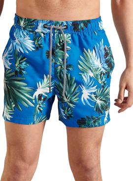 Bañador Superdry Super Beach Volley Azul Hombre