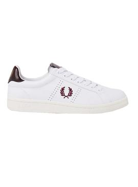 Zapatillas Fred Perry Leather Blanco Hombre Mujer