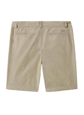 Bermuda Napapijri Nakuru Beige Para Hombre