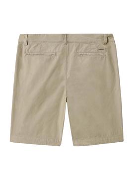 Bermuda Napapijri Nakuru Beige Para Hombre