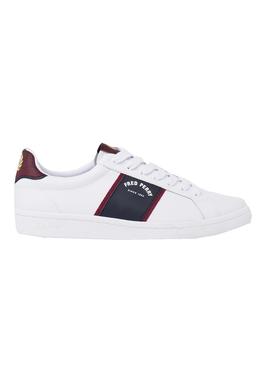 Zapatillas Fred Perry B721 Leather Blanco Hombre