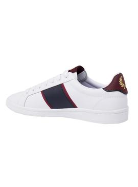 Zapatillas Fred Perry B721 Leather Blanco Hombre