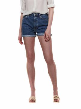 Short Only Bay Life Azul Para Mujer