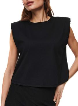 Top Only Jen Life Negro Para Mujer