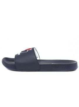 Chanclas Superdry Core Pool Slide Marino Hombre