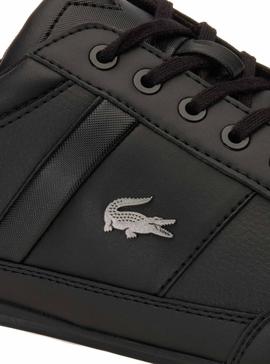 Zapatillas Lacoste Chaymon Negro Para Hombre