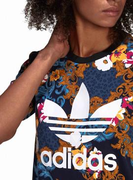 Camiseta Adidas Studio London Negro Para Mujer