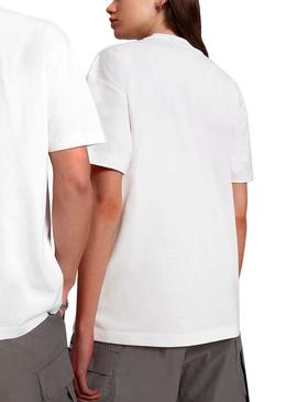 Camiseta Napapijri Alhoa Blanco Hombre Mujer