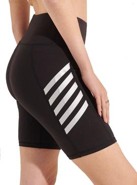 Mallas Ciclistas Superdry Active Cycle Negro Mujer