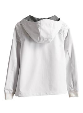 Chaqueta Superdry Echo Beach Blanco Para Mujer