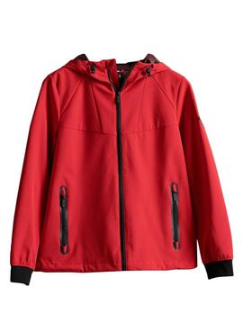 Chaqueta Superdry Echo Beach Rojo Para Mujer