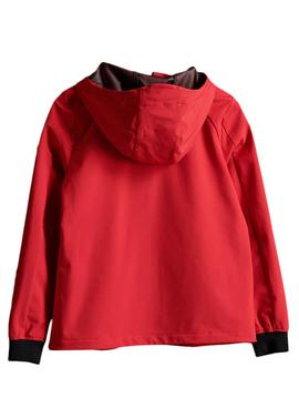 Chaqueta Superdry Echo Beach Rojo Para Mujer