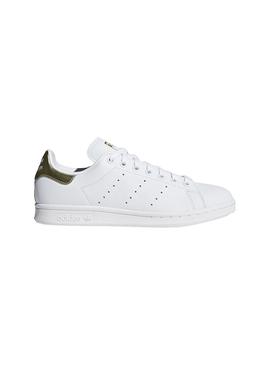 Zapatillas Adidas Stan Smith Blanco Dorado Mujer