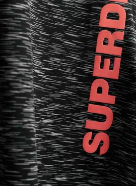 Camiseta Superdry Pigment Negro Para Hombre