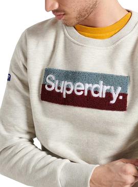 Sudadera Superdry Workwear Blanco Para Mujer