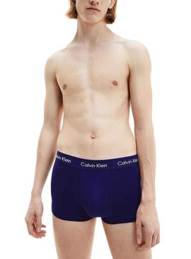 Calzoncillos Calvin Klein Low Rise Azul Hombre