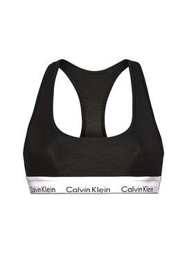 Bralette Calvin Klein Negro Mujer 