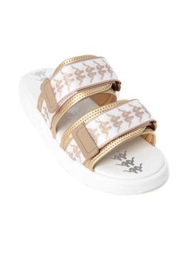 Sandalias Kappa Aster Blanco Para Mujer