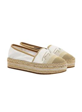 Alpargatas Tommy Hilfiger Gradient Blanco Mujer