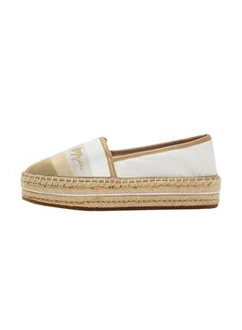 Alpargatas Tommy Hilfiger Gradient Blanco Mujer