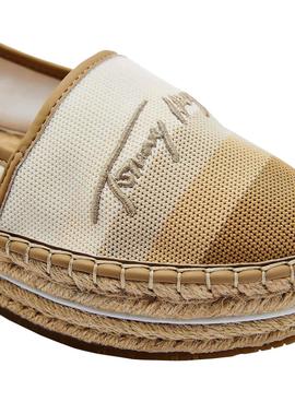 Alpargatas Tommy Hilfiger Gradient Blanco Mujer