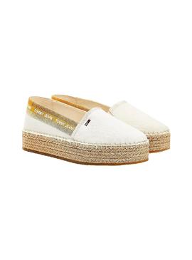 Alpargatas Tommy Jeans Espadrille Blanco Mujer