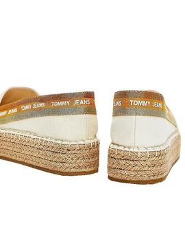 Alpargatas Tommy Jeans Espadrille Blanco Mujer