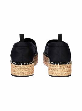 Alpargatas Calvin Klein Espadrille Negro Mujer