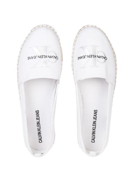 Alpargatas Calvin Klein Espadrille Blanco Mujer