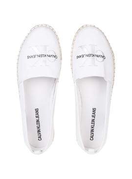 Alpargatas Calvin Klein Espadrille Blanco Mujer