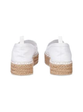 Alpargatas Calvin Klein Espadrille Blanco Mujer