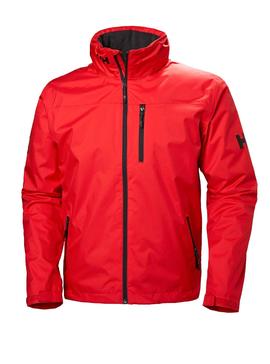 Cazadora Helly Hansen Crew Hood Midlayer Rojo para Hombre