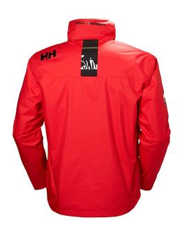 Cazadora Helly Hansen Crew Hood Midlayer Rojo