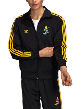 Chaqueta Adidas Simpsons Negro Para Hombre