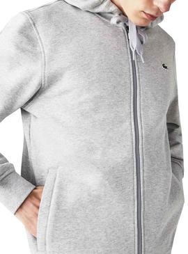 Chaqueta Lacoste Sport Argent Gris para Hombre