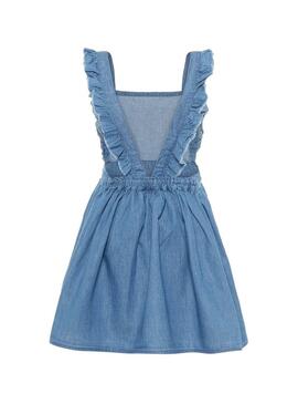 Vestido Vaquero Basha Azul Para Niña