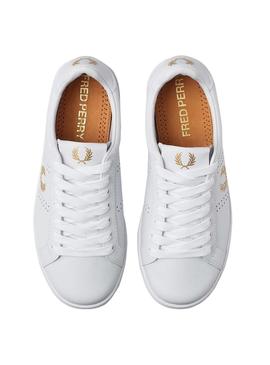 Zapatillas Fred Perry B721 Blanco Para Hombre