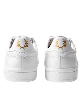 Zapatillas Fred Perry B721 Blanco Para Hombre