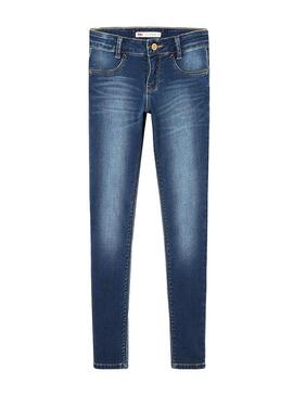 Pantalon Levis 710 Indigo Lavado Para Niña